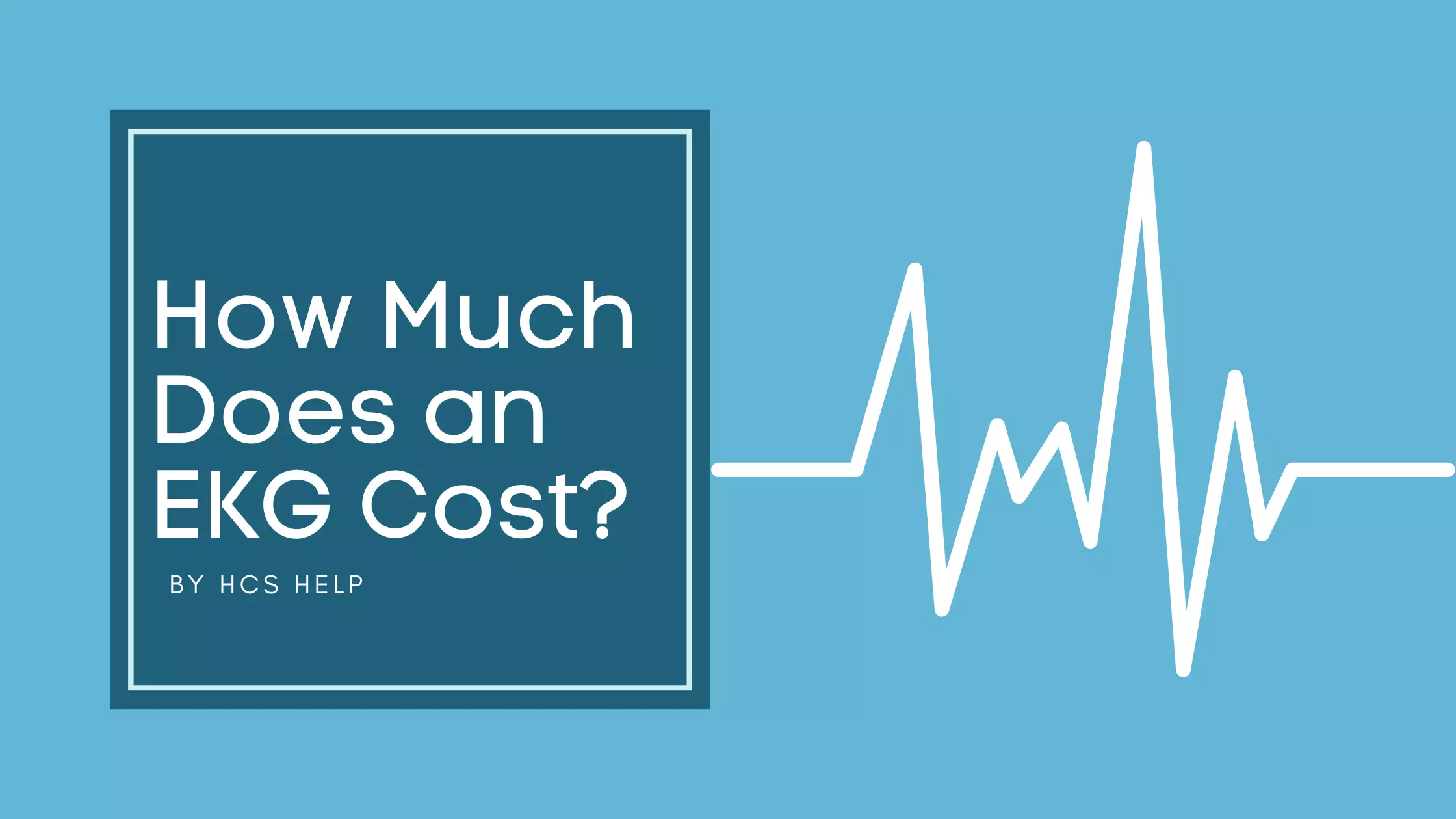 how much does an ekg cost image